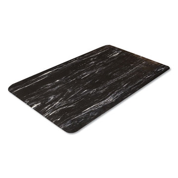 Crown Cushion-step Surface Mat, 36 X 60, Marbleized Rubber, Black freeshipping - TVN Wholesale
